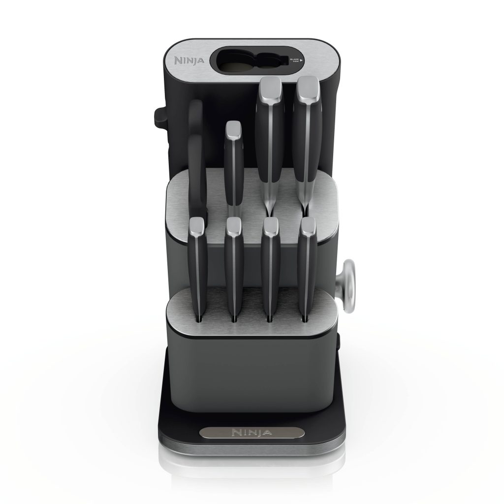 Ninja NeverDull 10-Piece Steel Knife Set with Removable Sharpener